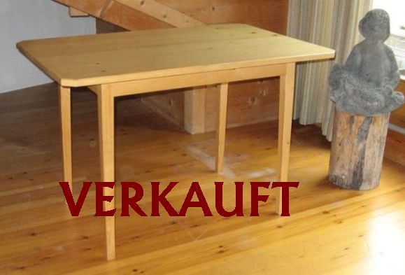 Tisch Biedermeier Tannenholz