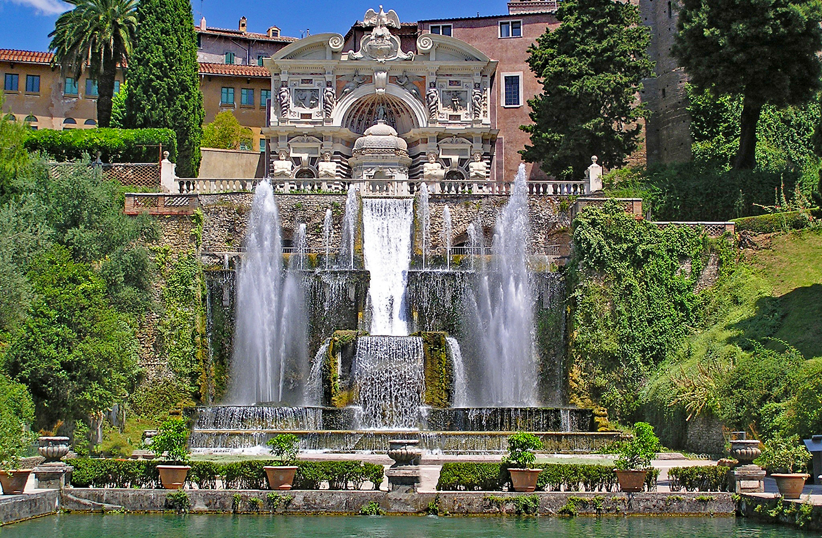 ティヴォリのエステ家別荘 世界遺産データベース ティヴォリのエステ家別荘 世界遺産データベース