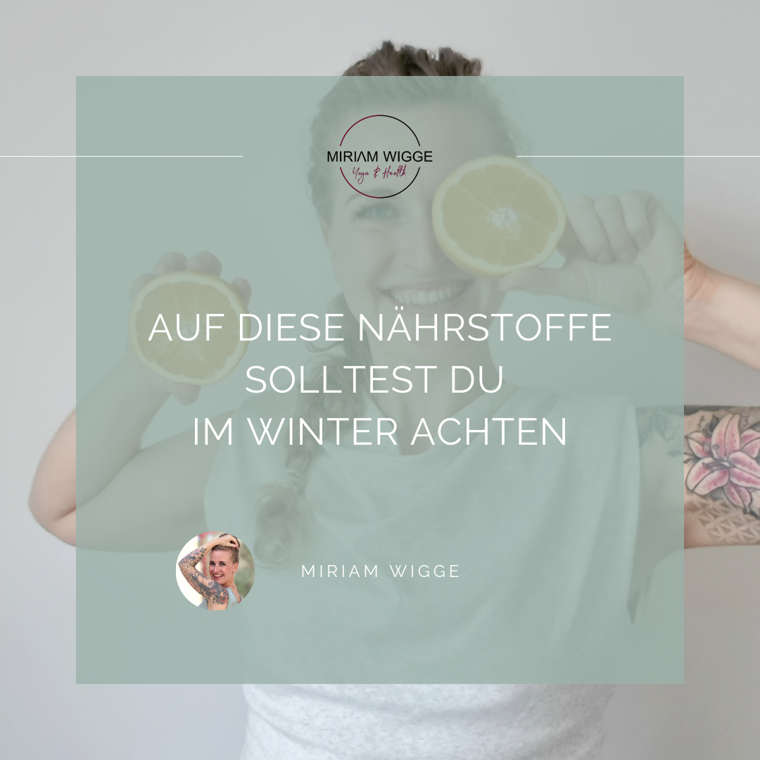 Auf diese Nährstoffe solltest Du im Winter achten