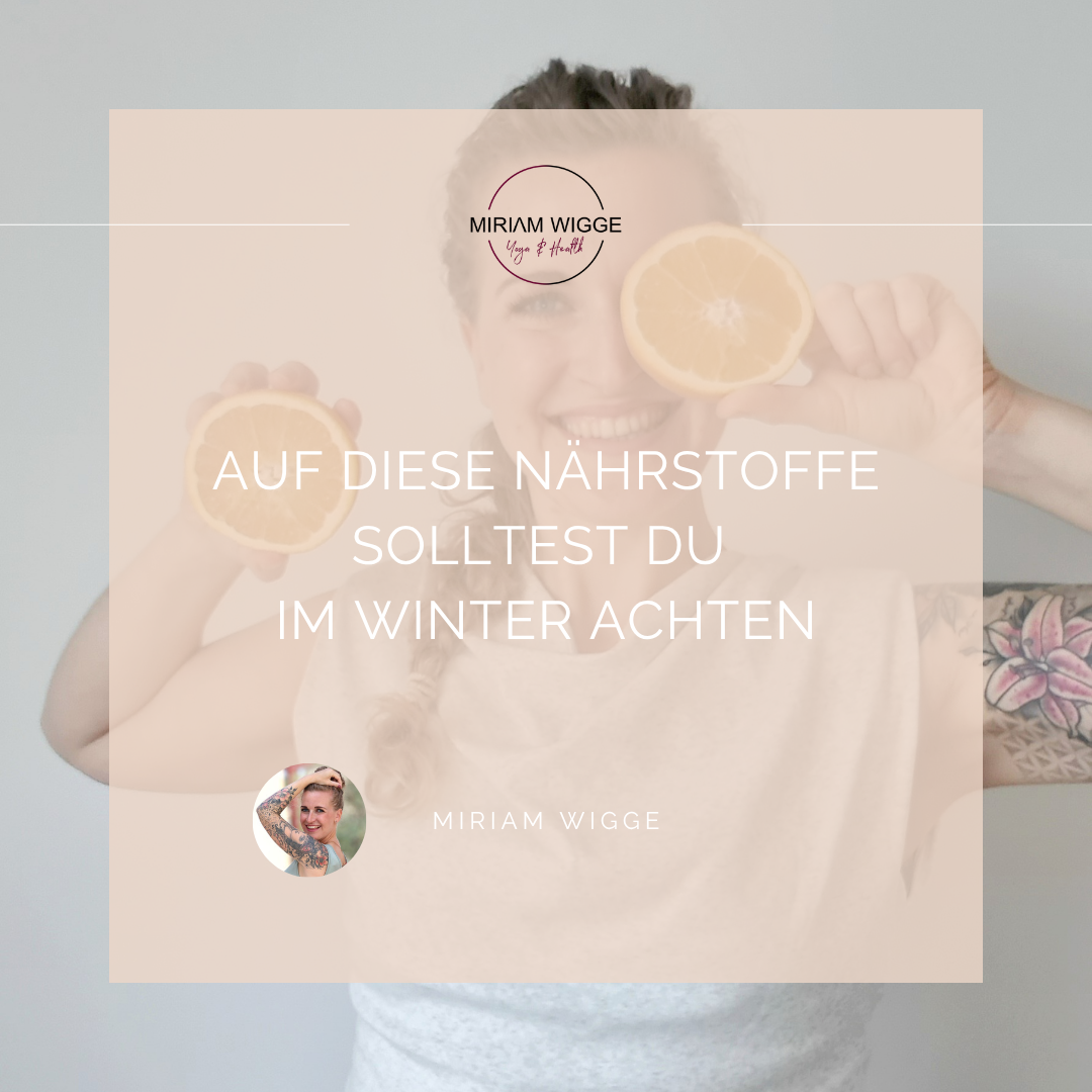 Auf diese Nährstoffe solltest Du im Winter achten