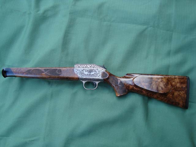 Blaser R93 Komplettveredelung von Sommer-Exklusiv - Gravuren, Gravur Rehwild