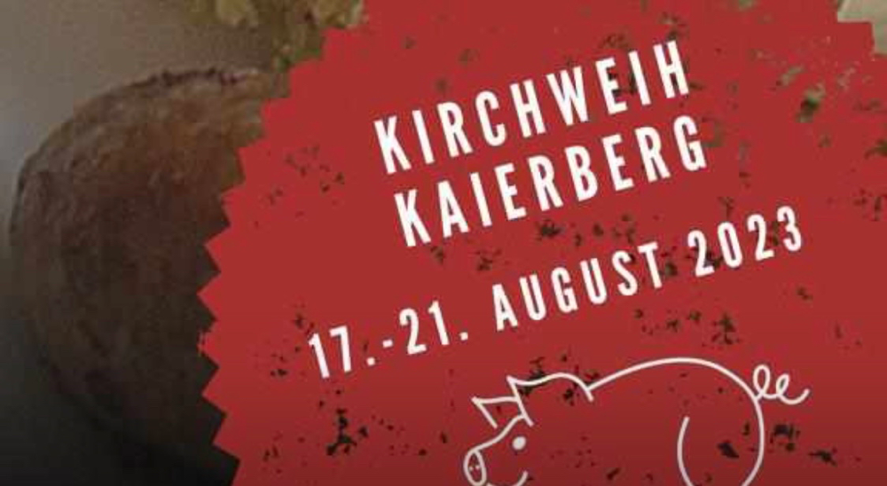 Kirchweih Plakat