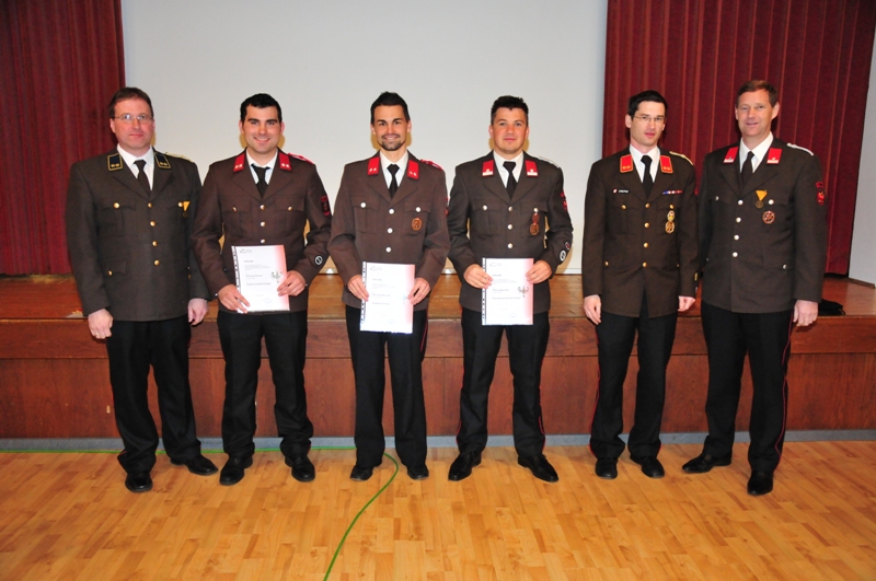 BI Martin Tanzer, OFM Bernhard Tanzer, OFM Josef Jaufenthaler, LM Stefan Braunegger, OBI Georg Crepaz, BGM LM Hansjörg Peer