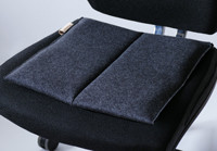 ergonomisches Sitzkissen Bürostuhl #unichrome anthracite/Flowmo Pad