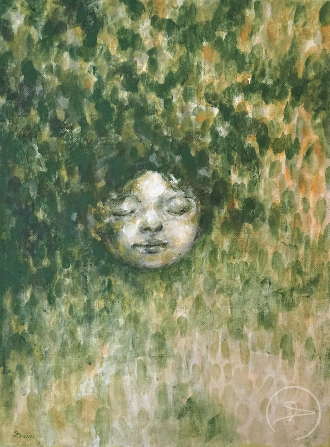 Naturwesen I Acryl auf Leinwand I 40 x 30 cm I 2021/2022 I Original nicht verfügbar
