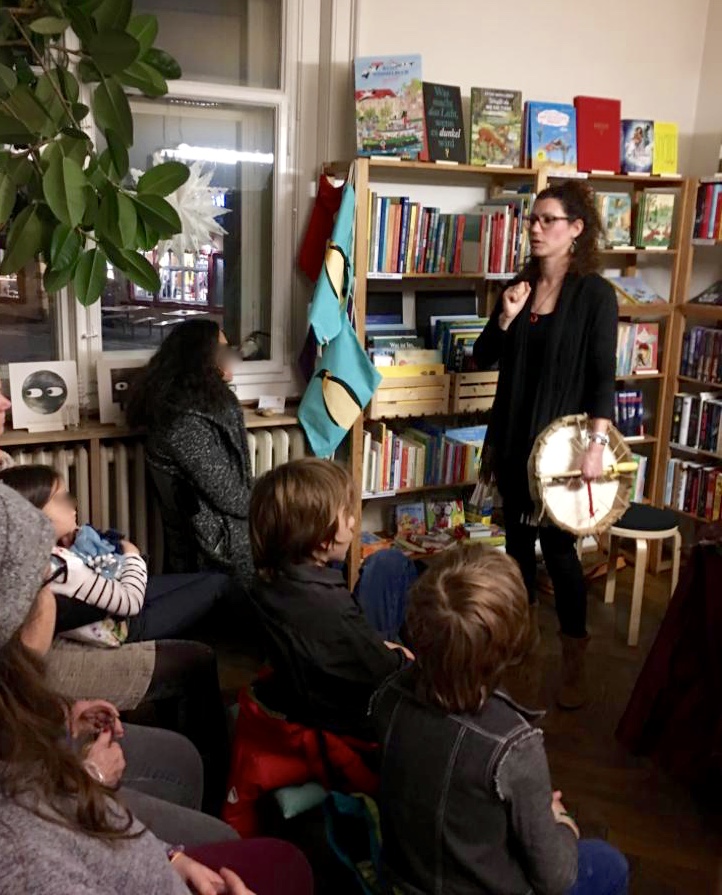 Märchenstunde im Buchladen Rapunzel, Kulturnacht Lichtblicke Liestal, November 2019