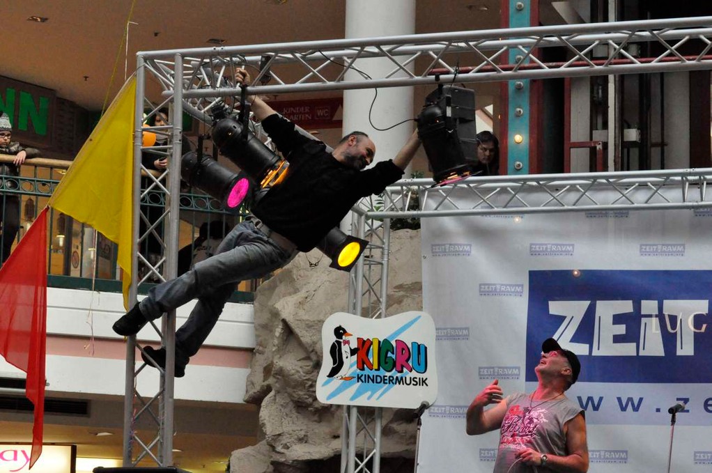 KIGRU Show - Scheinwerfer einstellen