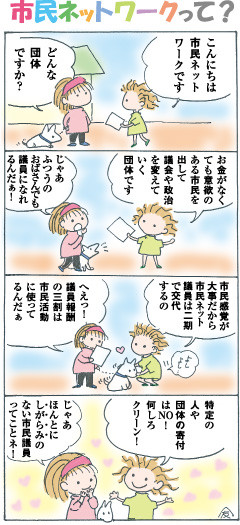 政治って暮らし つくば 市民ネットワーク