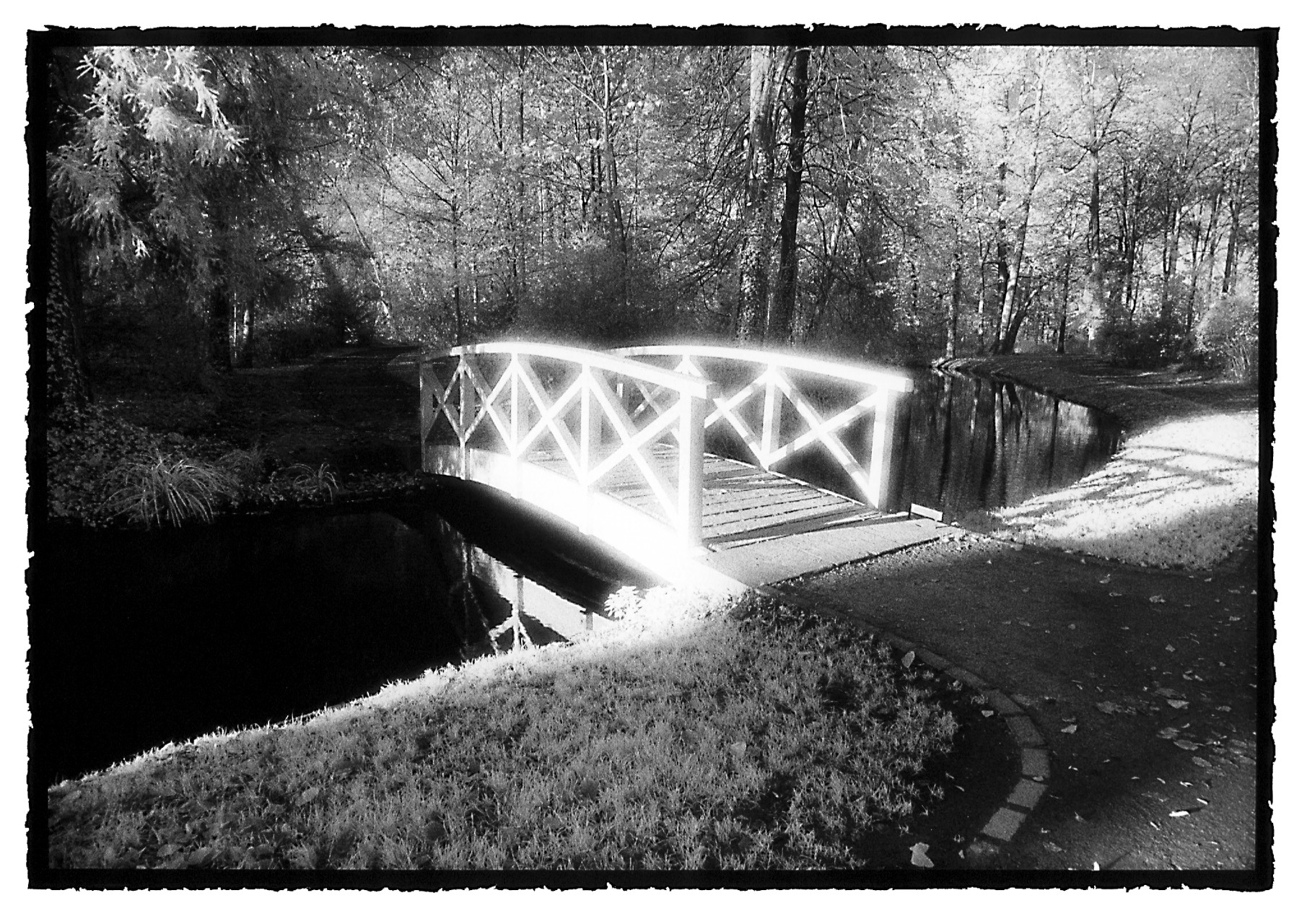 Brücke im Morgenlicht