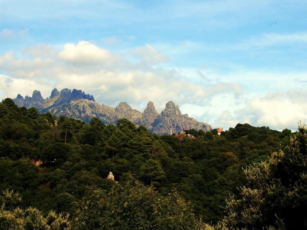 en approche de Bavella