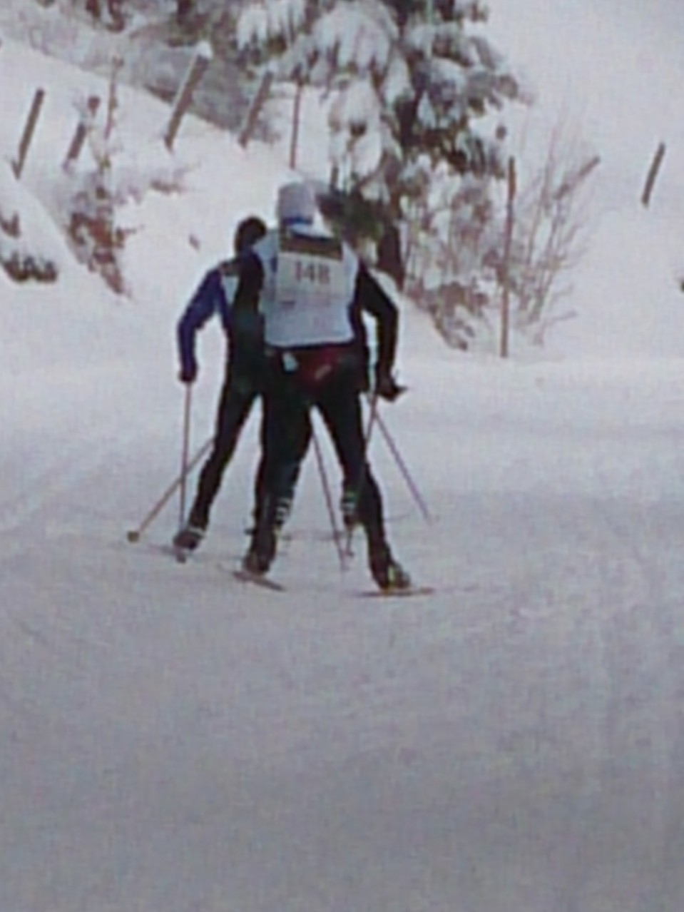 ça "brasse" une neige fraiche et fine ....