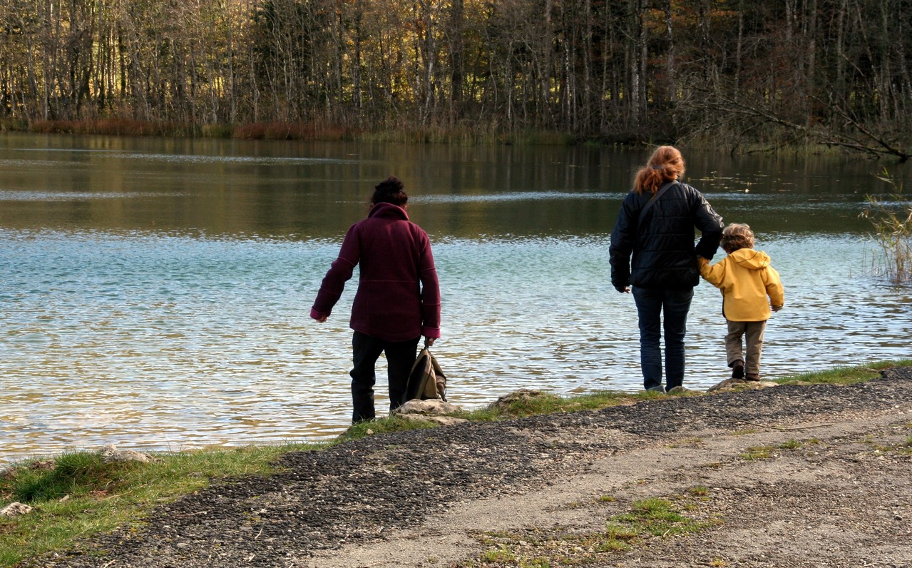 au lac d'Ilay 