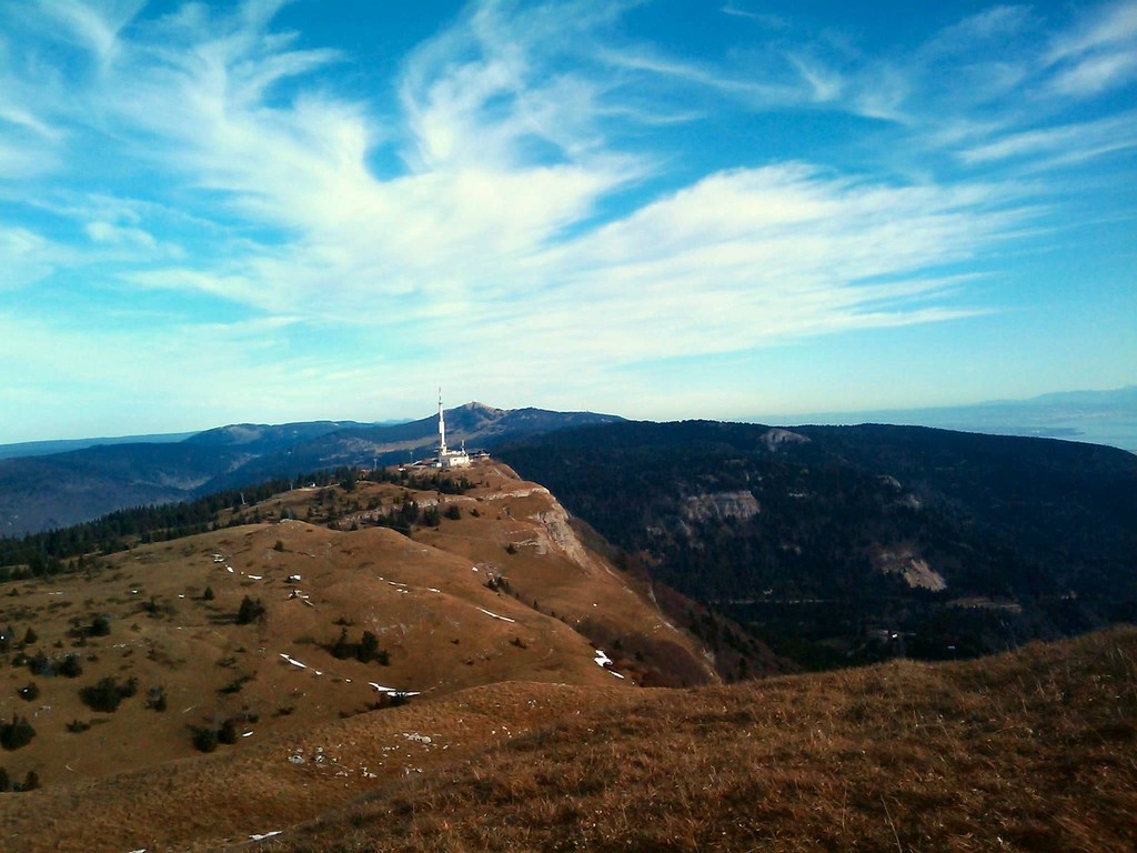 du grand Montrond, vue sur la chaîne (côté Sud)