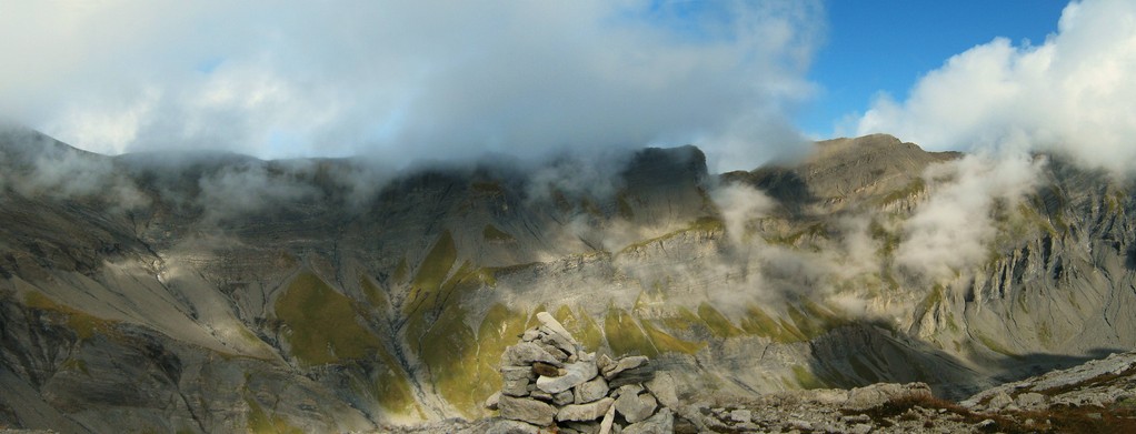 vers le vieil Emosson - du "Seix Blanc"