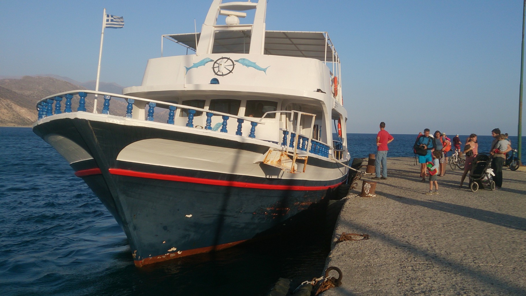 Bateau taxi Elafonisi - Paléochora