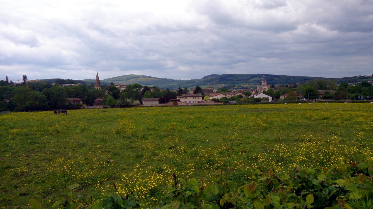 l'arrivée à CLUNY