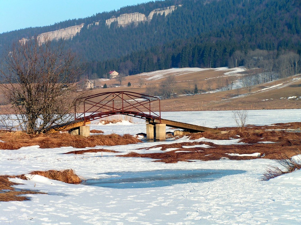 Les Mortes - entre les deux "lacs"