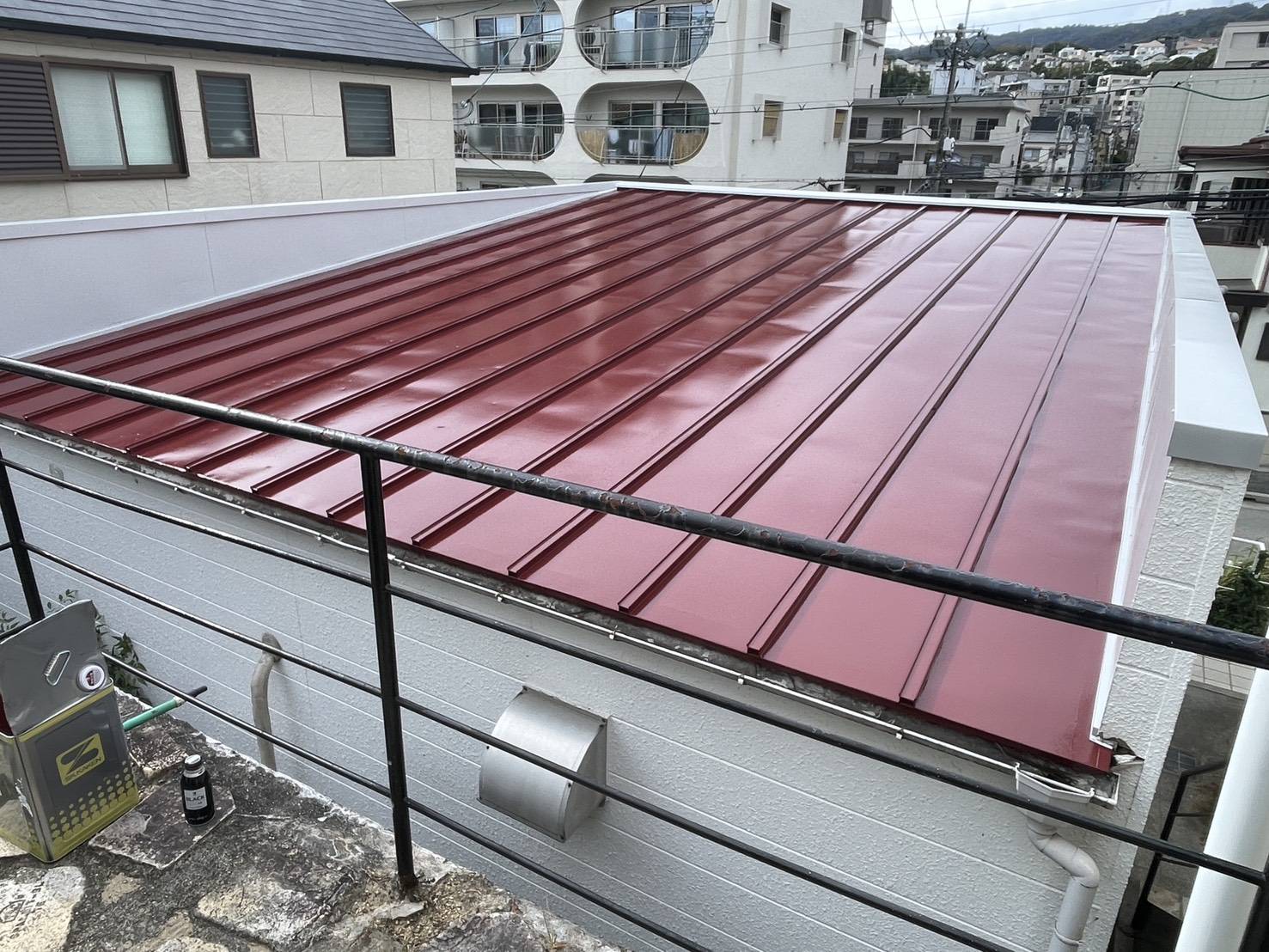 西宮市　屋根塗装工事