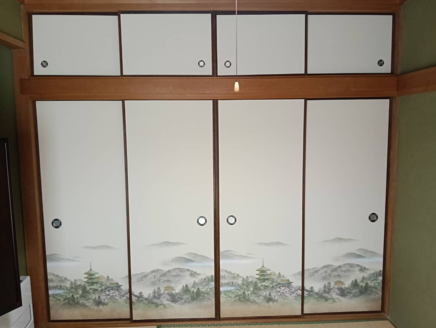 神戸市西区　襖貼替