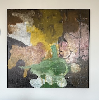 Bild von C.Ferrari im Eisenrahmen  