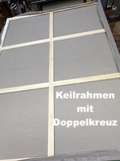 Keilrahmen verstärkt