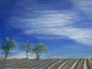 Pastell einrahmen