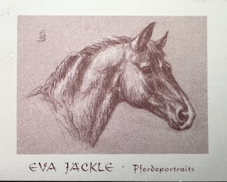 Pferdeportrait von Eva Jäckle 
