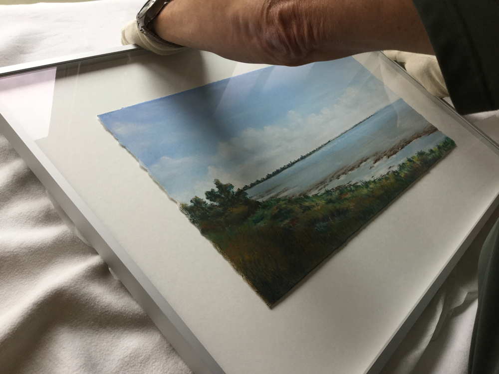 Aufwändig alterungsbeständige Rahmung selber erstellen