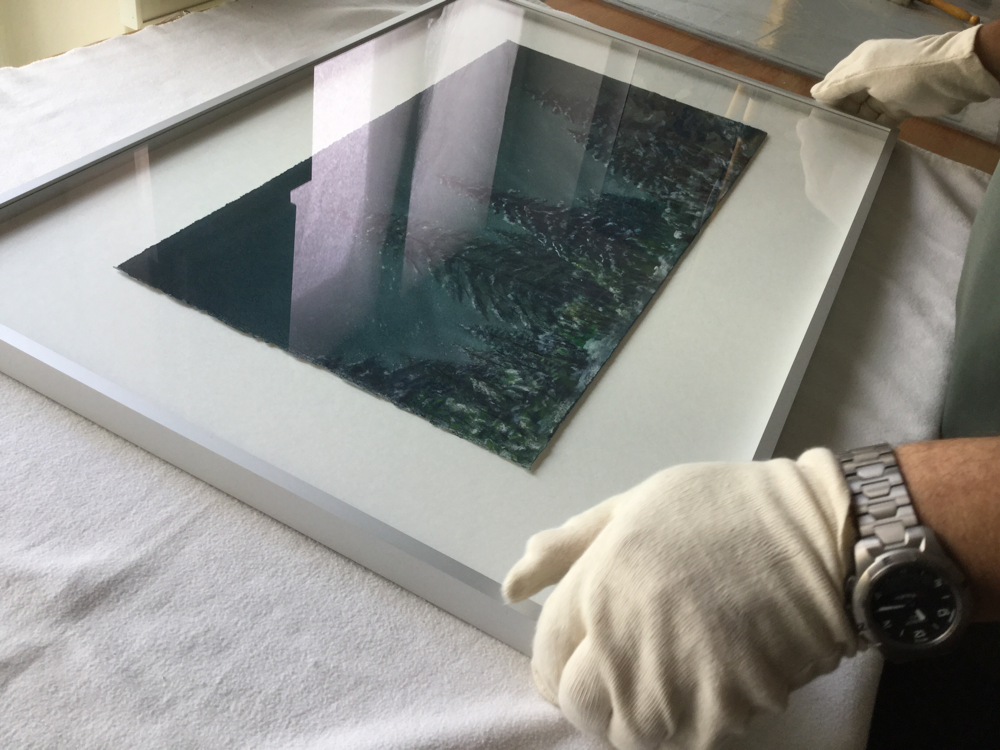 Framing in my studio
