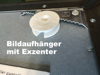 Lotfix Zackenaufhänger mit Exzenter