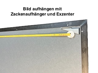 Gemälde Einrahmen lassen; Feinwellle und Rahmen schützen das Bild 