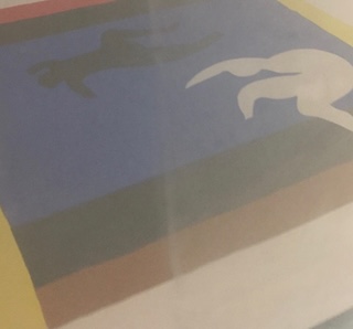 Das beschlagenen Glas dämpft die Farben.