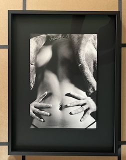Foto erhöht aufgelegt