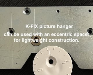 K-Fix M4, M5 and M6 are heavy duty picture hangers