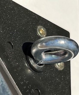 heavy picture hanger - picture hanger with ring bolt M6.