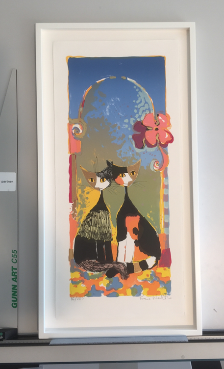 Einrahmen mit Artglass