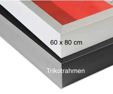 Trikot selber einrahmen. Rahmen; Schwarz matt oder Alu natur.