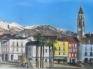 Ascona: Pastell im Kastenrahmen - Schampi 