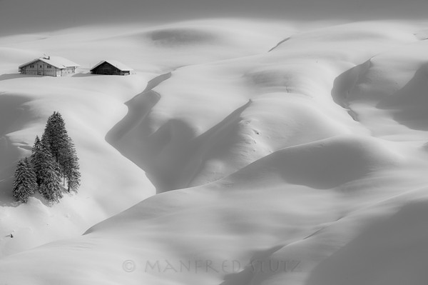 Winterlandschaft im Kanton Bern