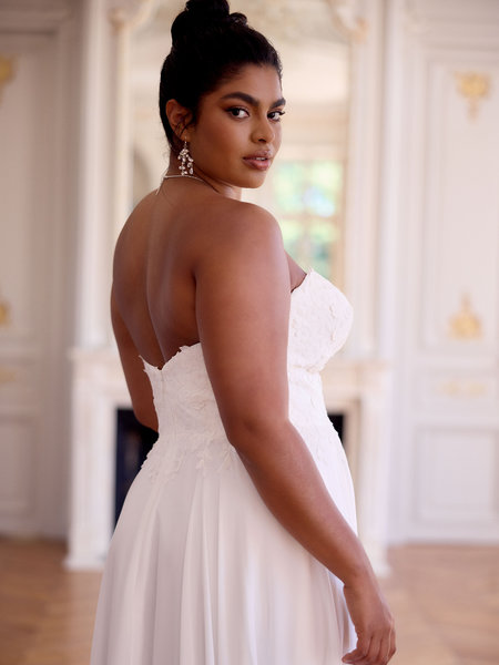 Plus-size evening gown for formal occasions near Ramstein.