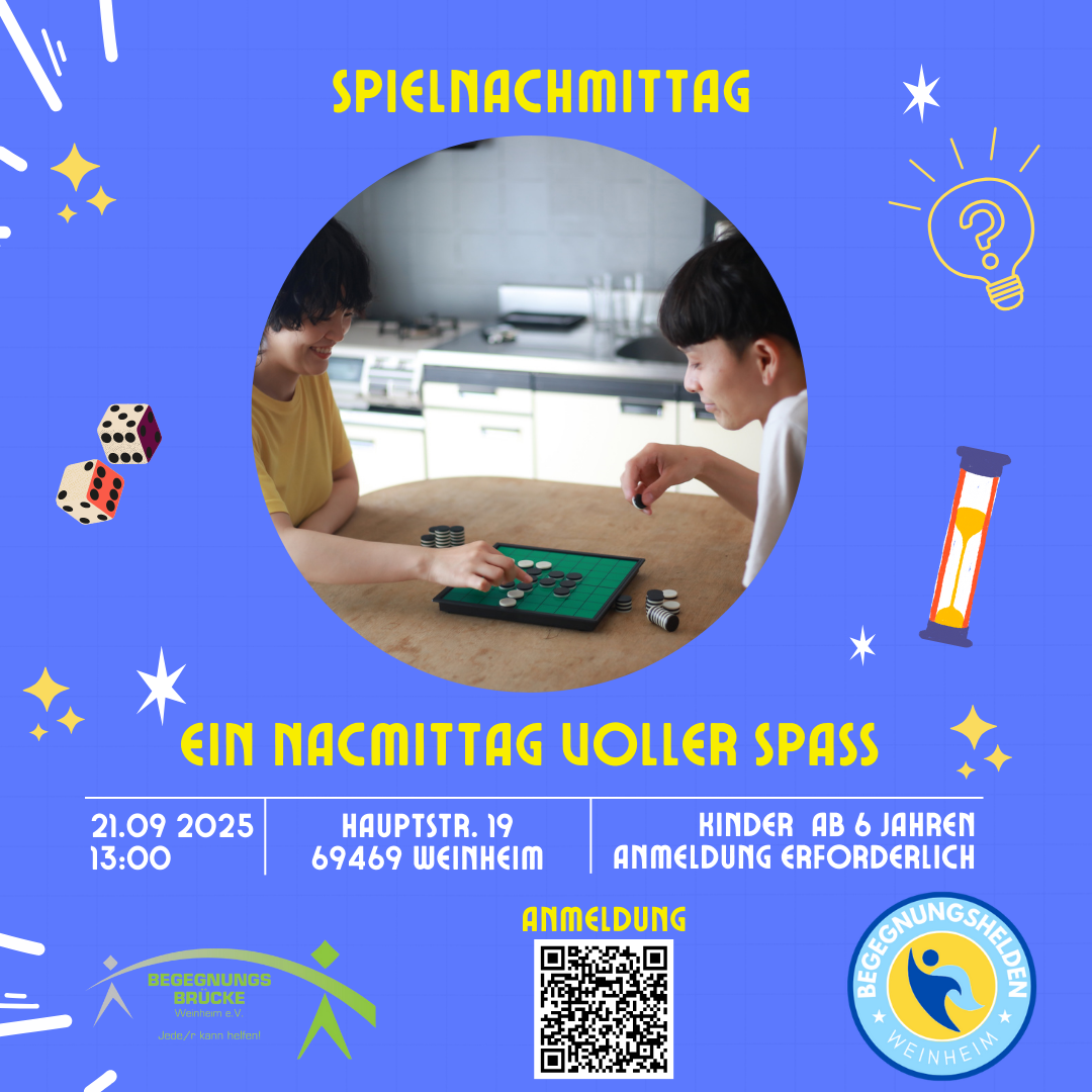 Begegnungshelden Spielnachmittag 21.09.2025