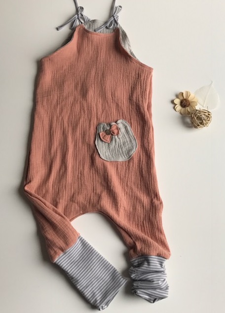musselin jumpsuit baby