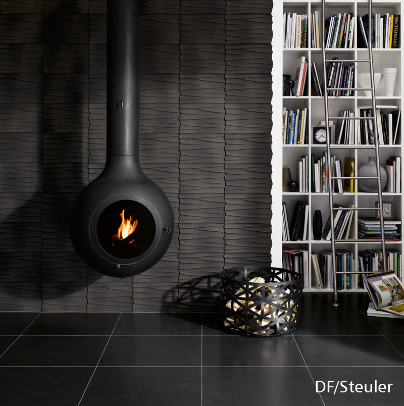 Traumpaar an Ofen und Kamin: Feuer und Fliese - fliesen-neumann