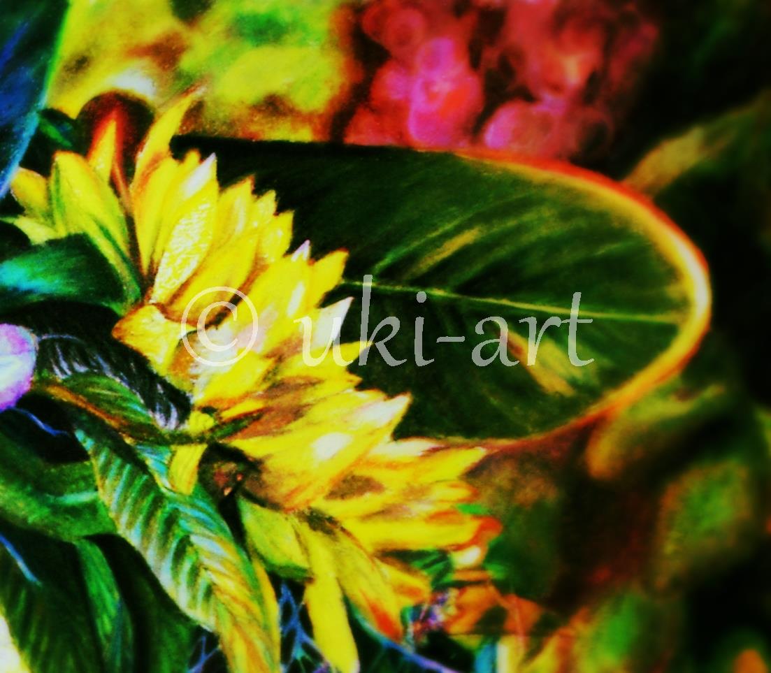 Florales - colored pencil 