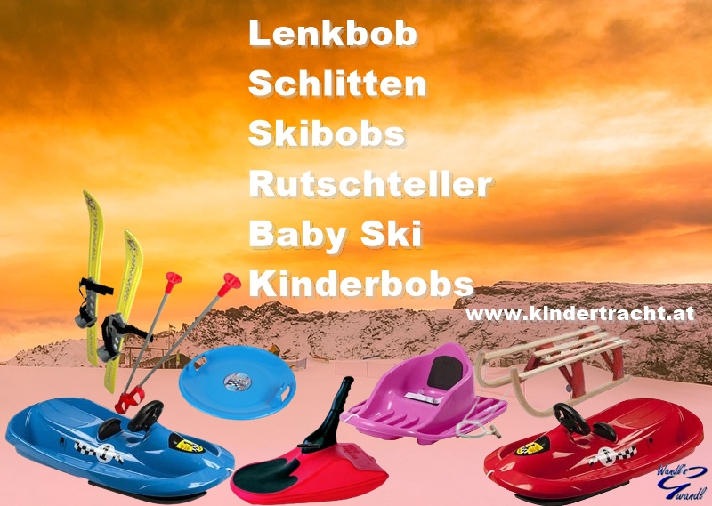 Kinderbob Kinderschlitten