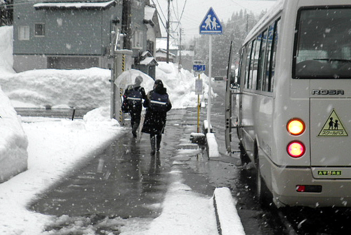 融雪状況
