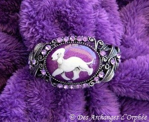 Bracelet Bedlington sable.