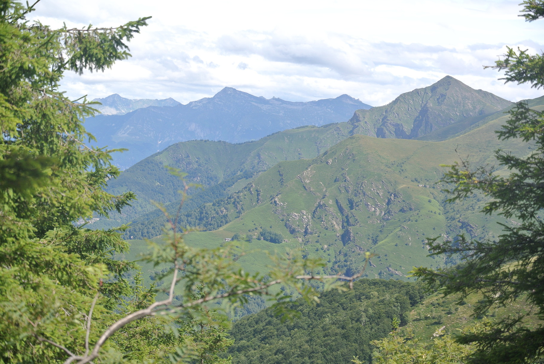 vista dal Monte Lema