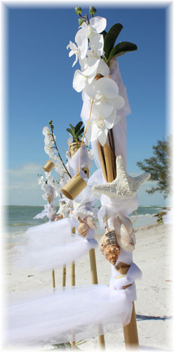 Heiraten in Florida auf der bezaubernden Insel Anna Maria Island, die Insel hat einen karibischen Flair und unvergesslich schoene Strände. 