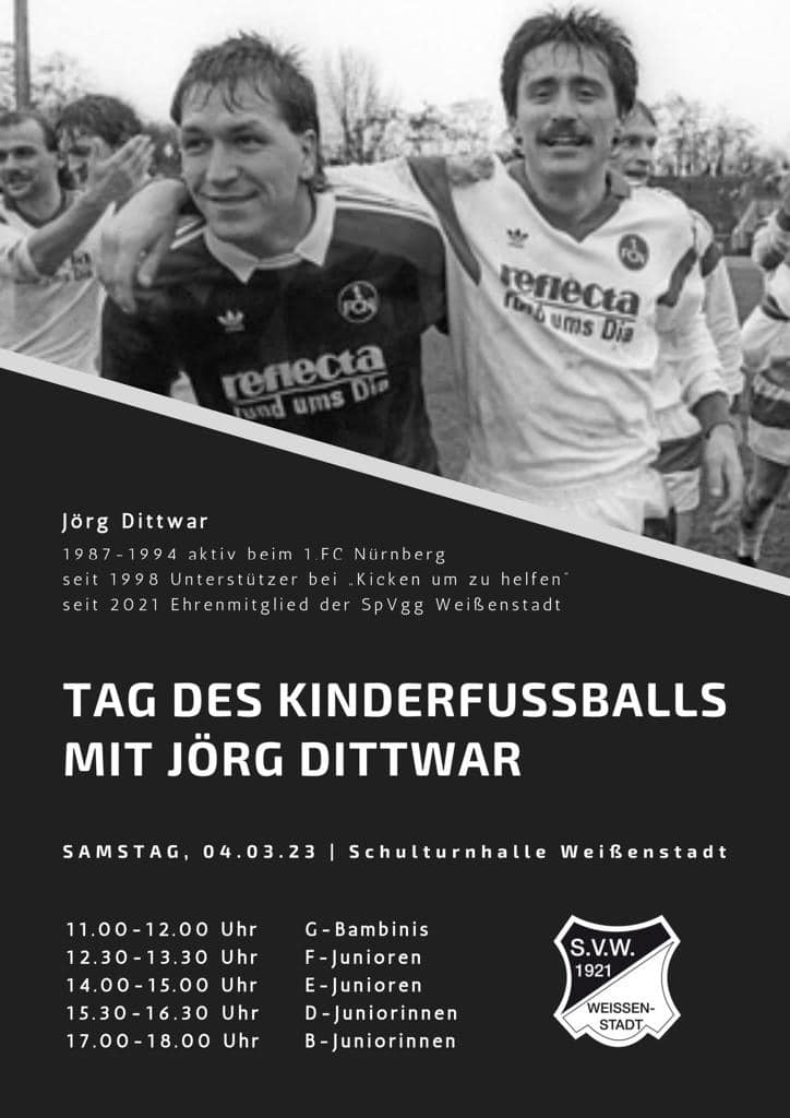 3ter Tag des Kindefußballs mit Jörg Dittwar